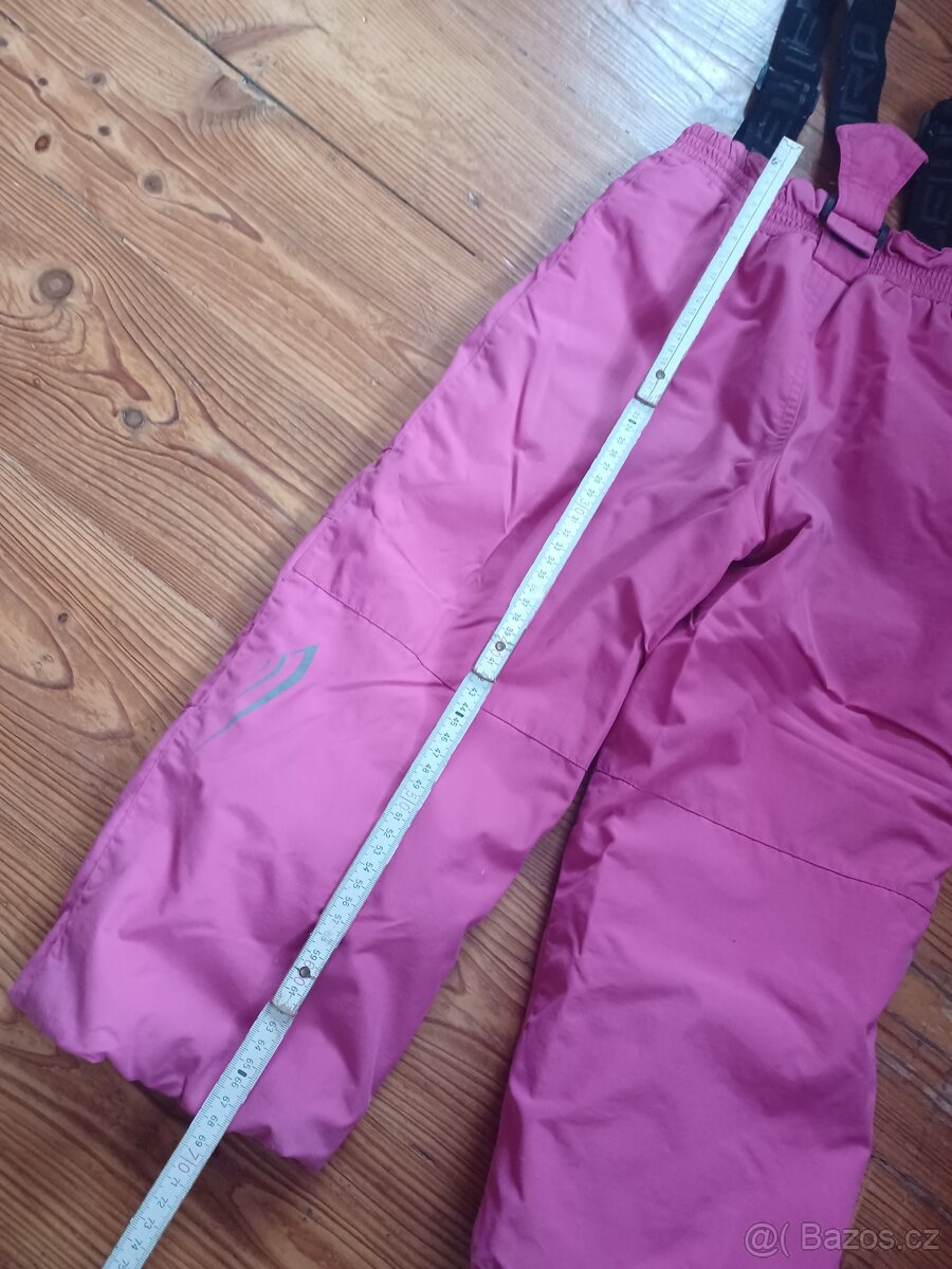 Zimní lyžařské kalhoty 116/122 - 4