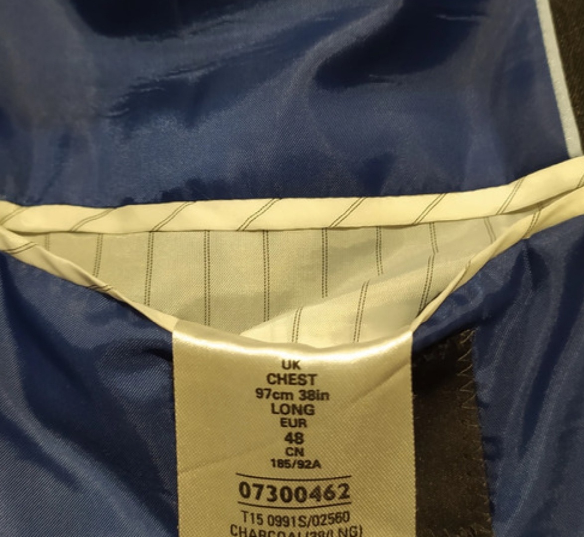 Pánský/chlapecký oblek Marks &Spencer,vel.48 - 4