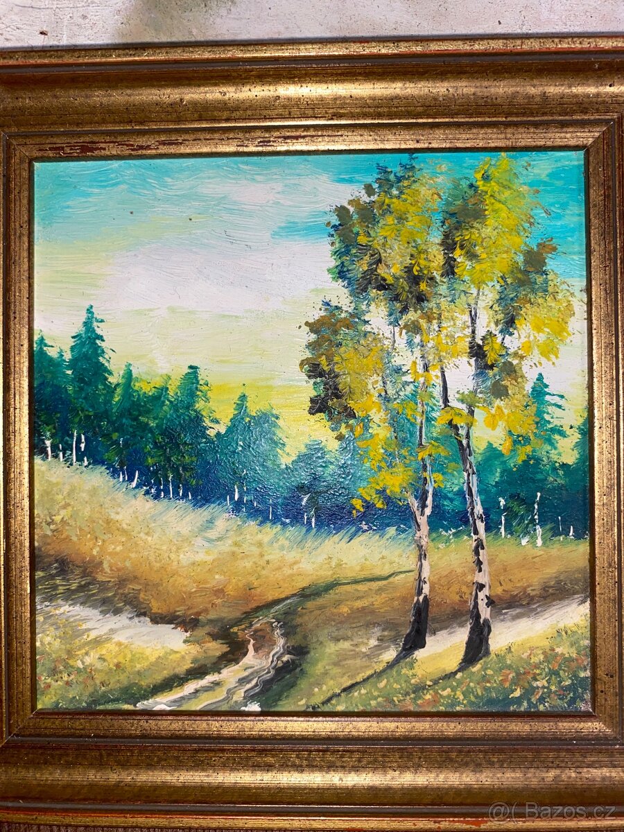 Krásné malované obrazy - 4