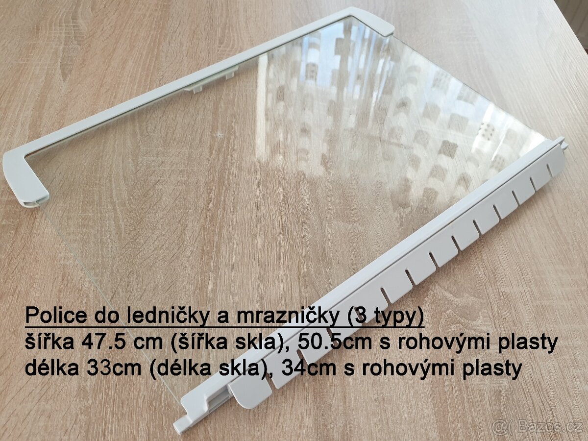 Police (skla) do lednice a mrazničky - 4