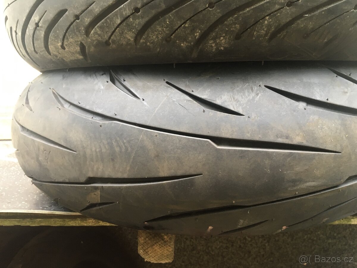 Motopneumatiky Dunlop 180/55ZR 17,Bridgestone 160/60R15 a Mi - 4
