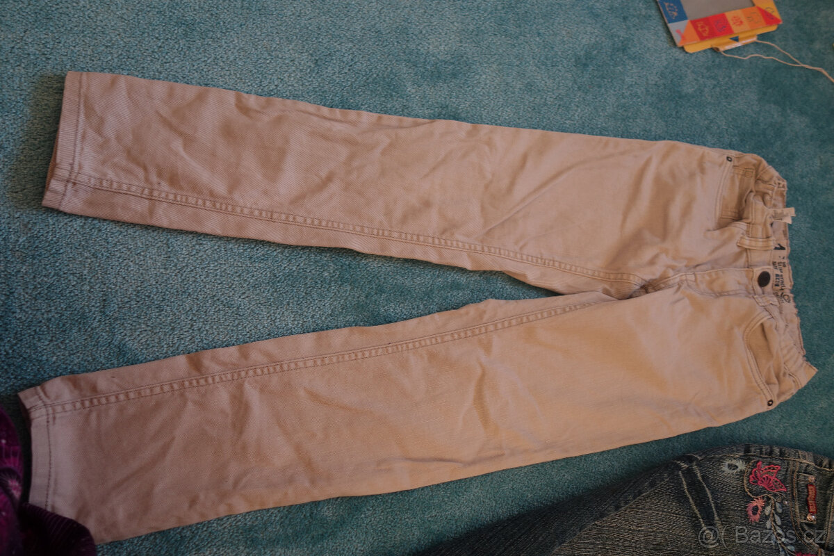 Dívčí kalhoty vel.140 - 4