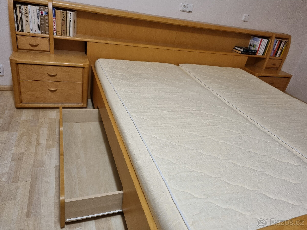 Prodám postel 200 x 180 cm - 4