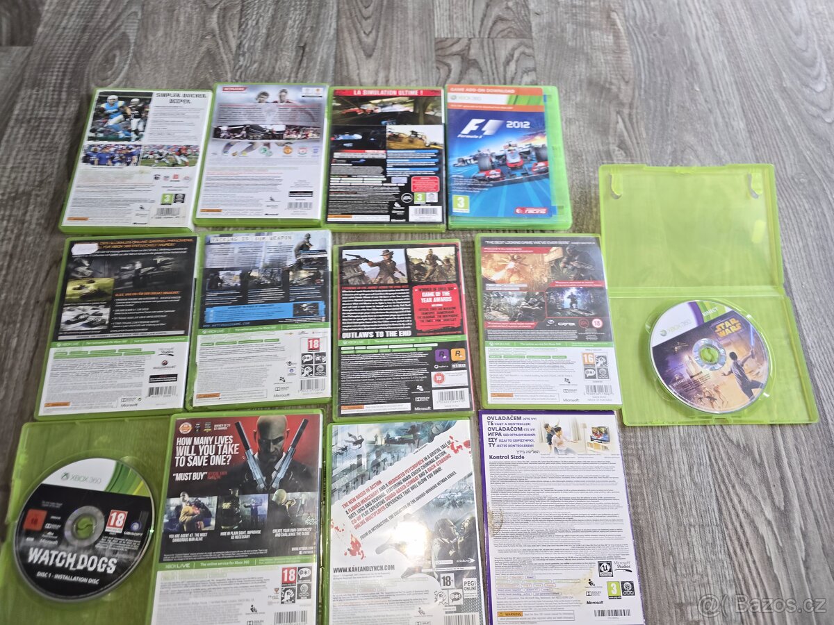 Prodám hry na xbox 360 plně funkční Pes 2010 - 120 kč Kin - 4