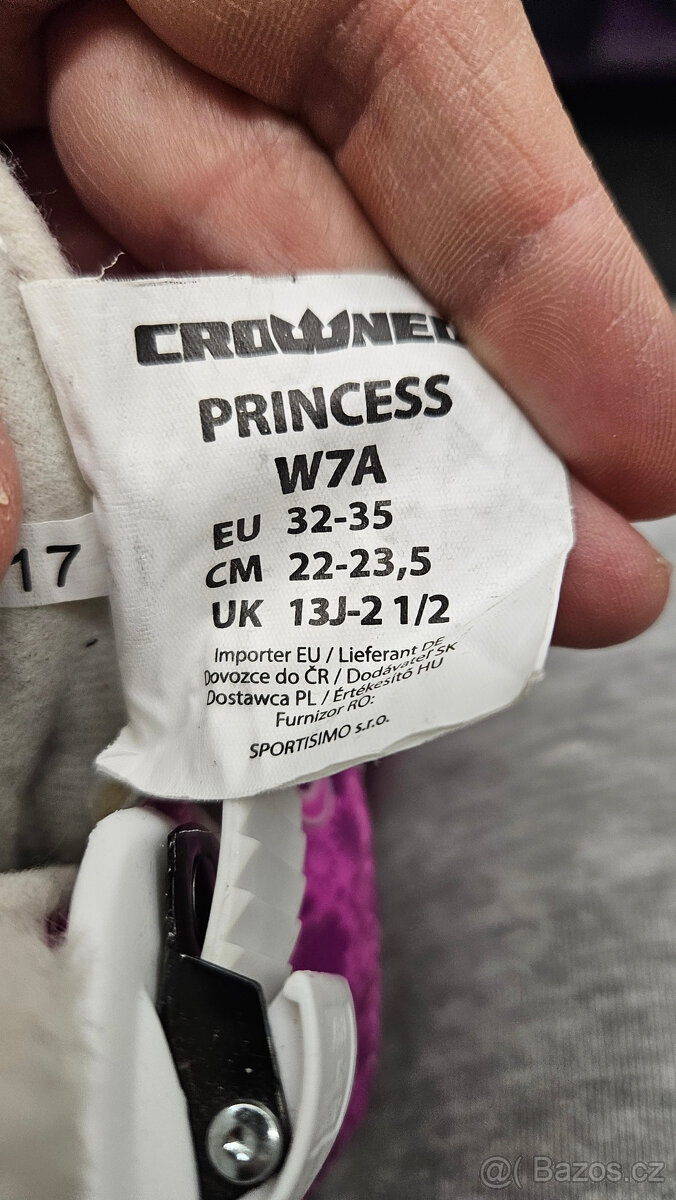 Dívčí lední brusle vel. 32-35 - 4