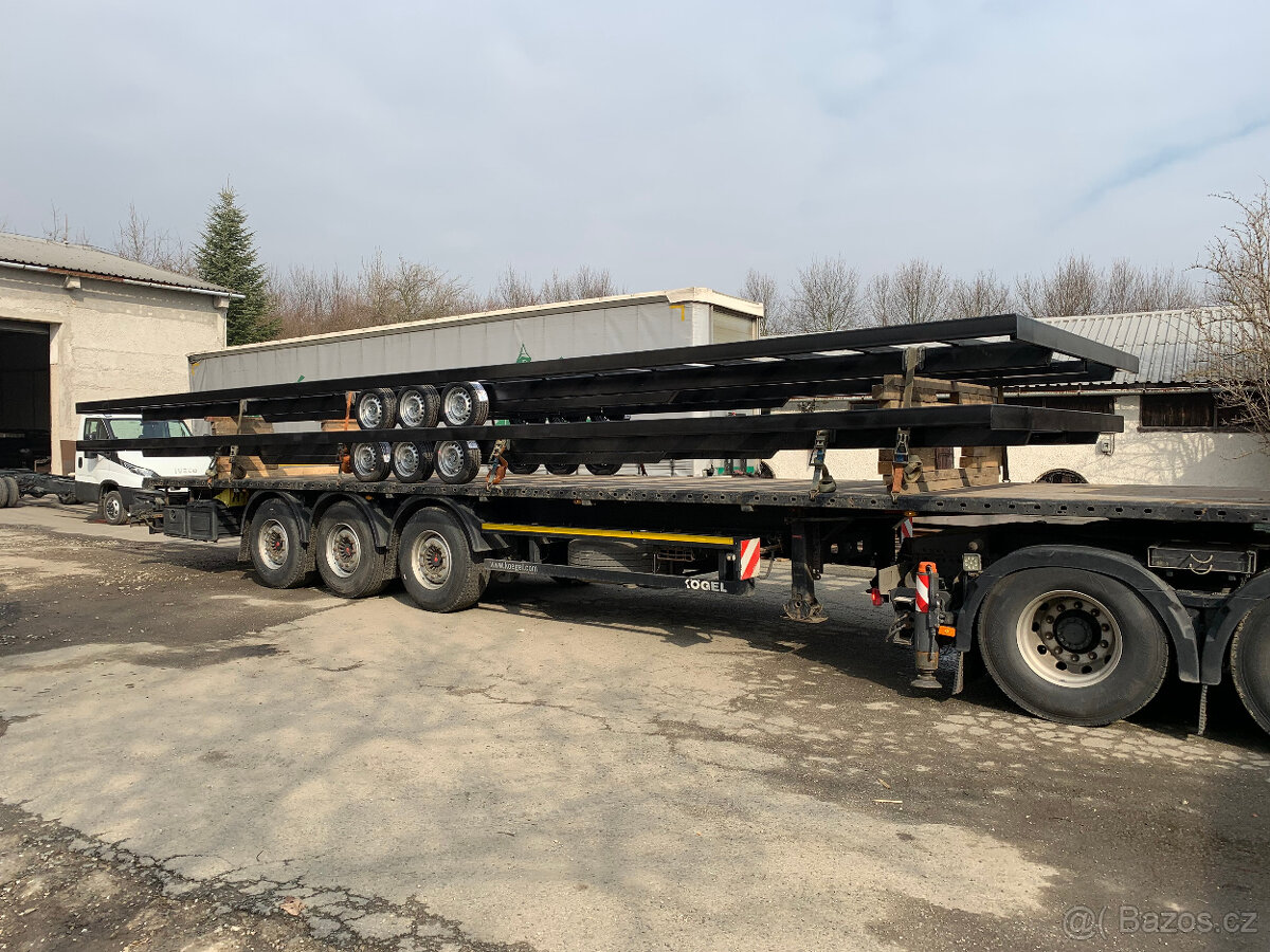 Obytný dům, podvozek, ocelové pergoly. - 4