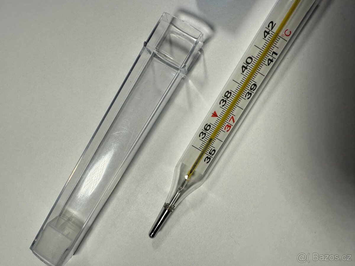 Lékařský rtuťový teploměr - 4