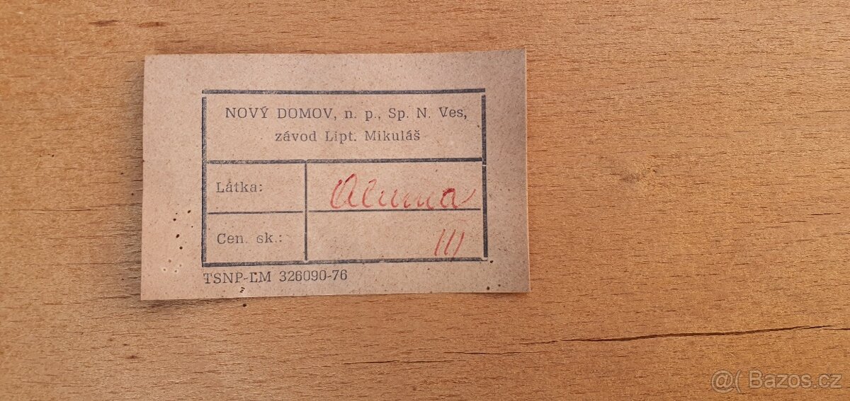 Prodam 4 retro zidle (Novy Domov) - 4