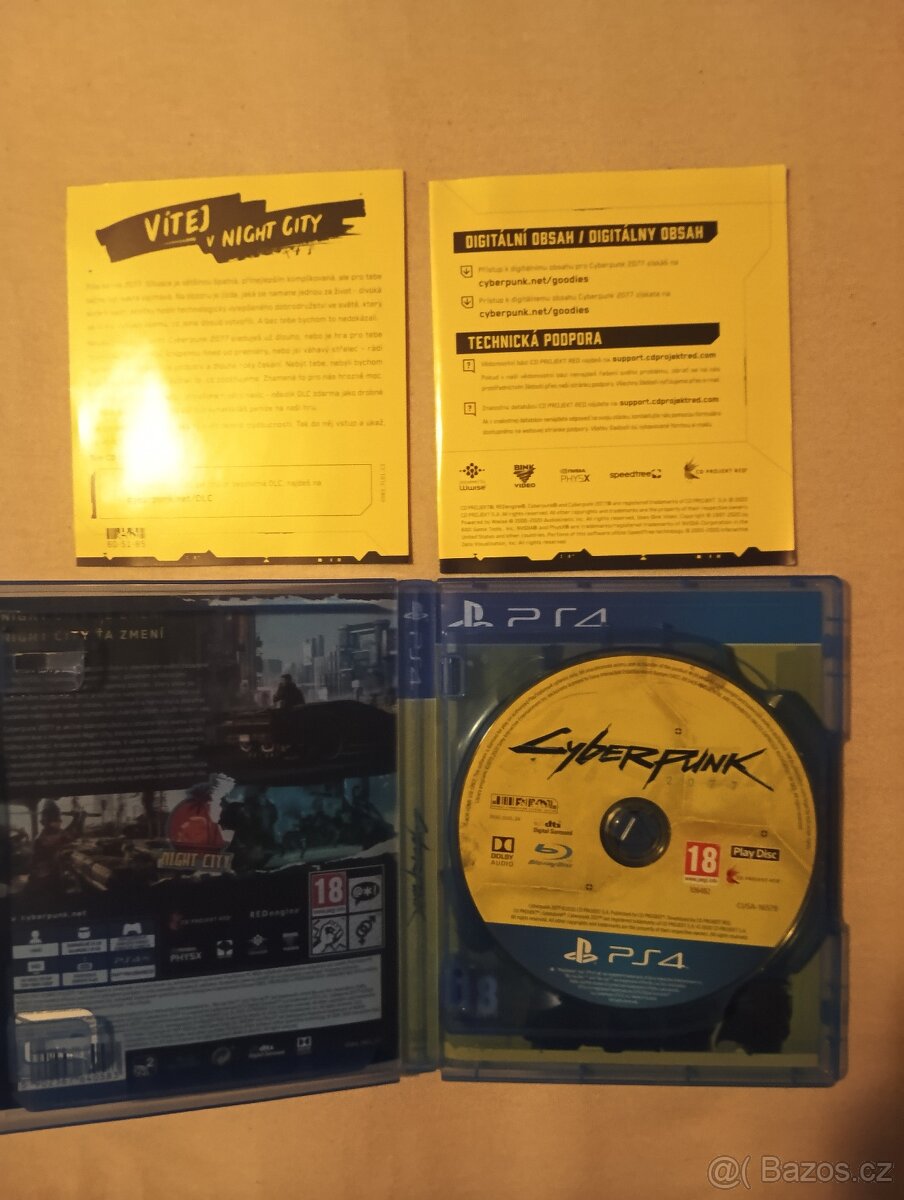 PS4 hry Mafia triology, Cyberpunk, Street fighter - 4