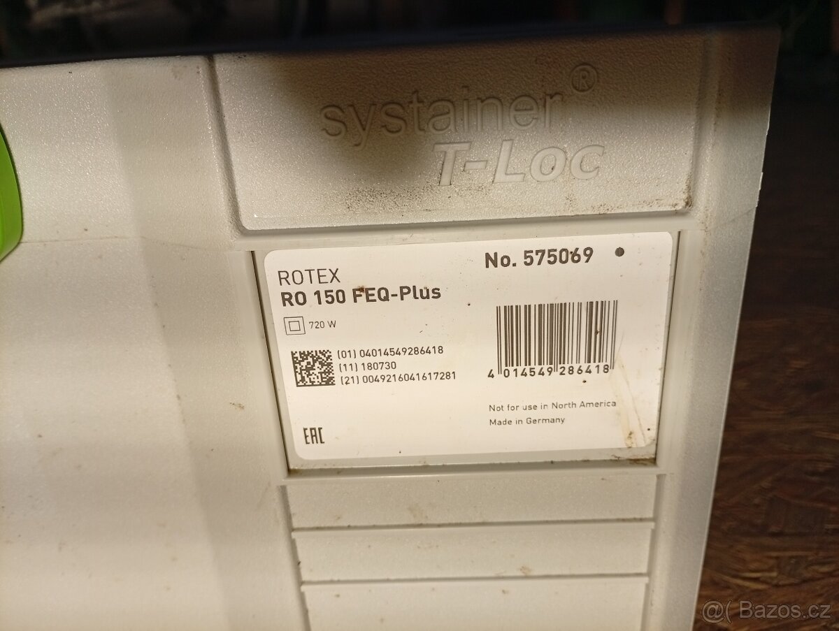 Festool excentrická bruska - 4