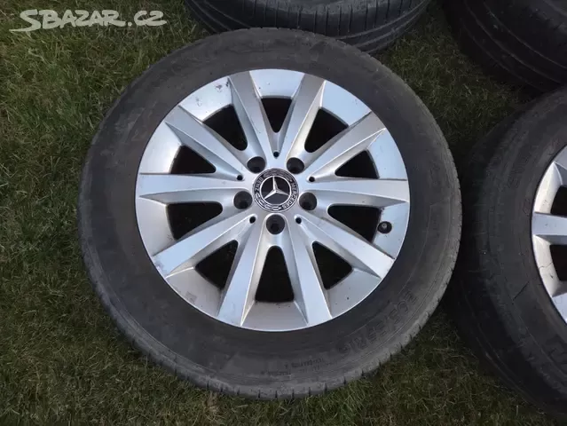 Origo alu kola Mercedes, 205/55 R16 letní, 5x112 - 4