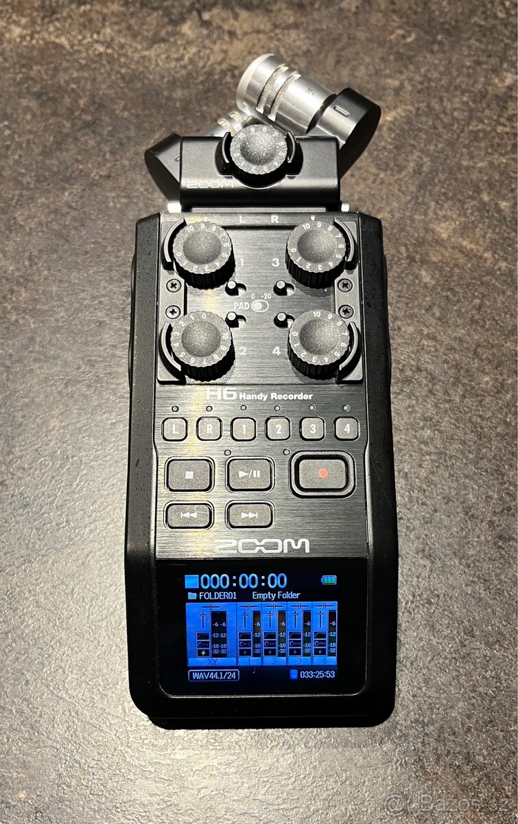 Audiozáznamník ZOOM H6 - 4