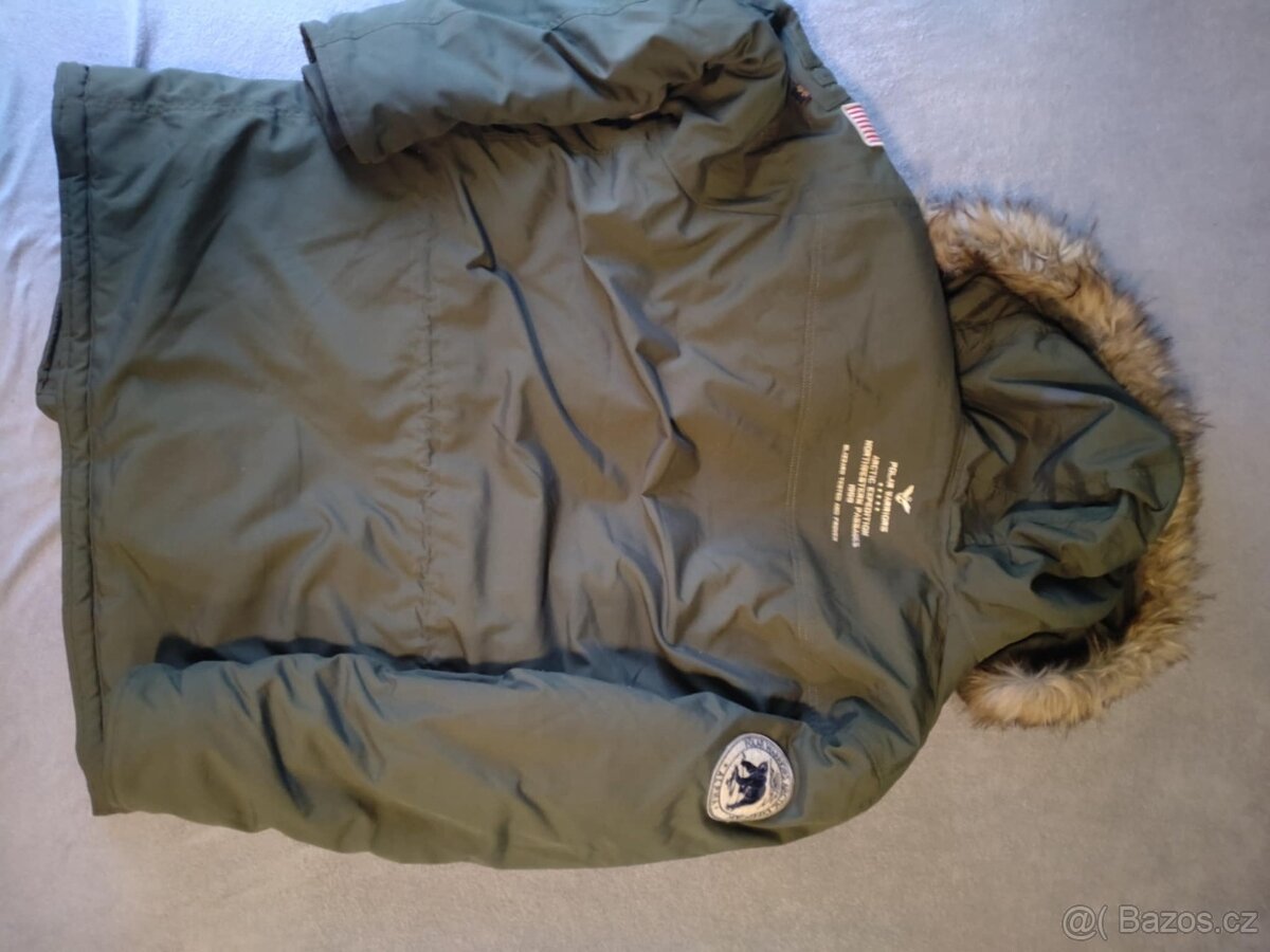 BUNDA N3B POLAR ALJAŠKA ALPHA INDUSTRIES 3XL - 4