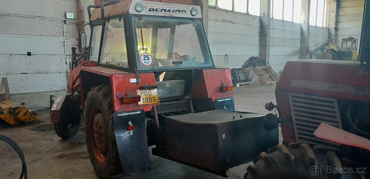 Zetor 8011 s čelním nakladačem - 4