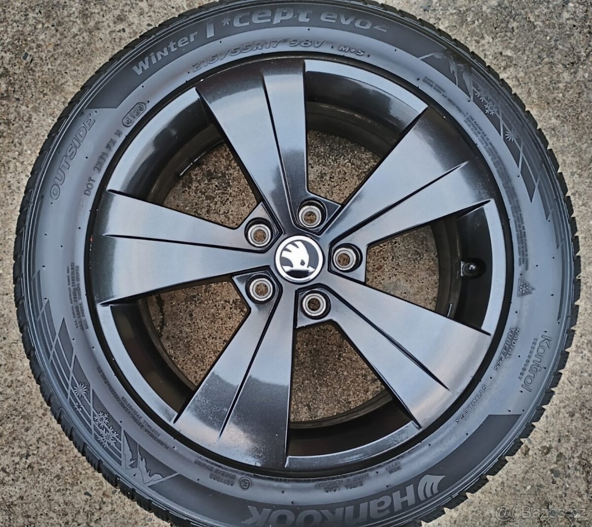 Disky originální Škoda Superb III, VW Passat B8 5x112 R17 - 4