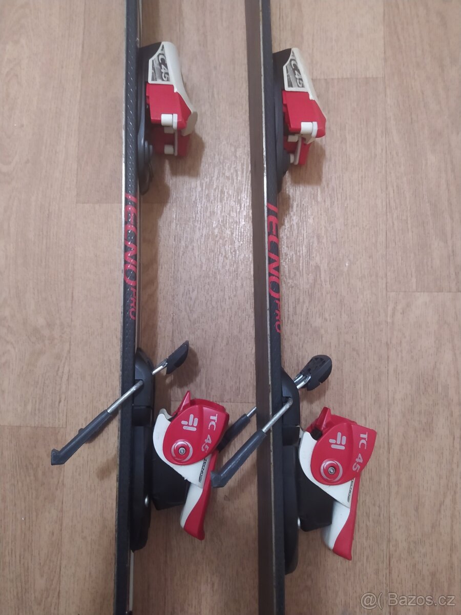 Dětské lyže, 110cm, velmi dobrý stav - 4