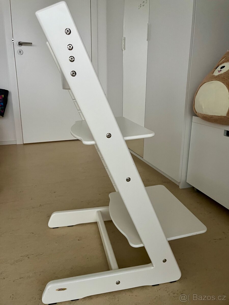 Bílá rostoucí židle Jitro - 4