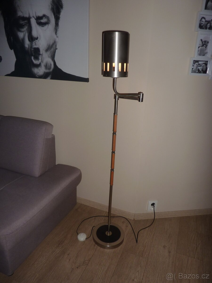 Retro designová podlahová lampa - 4