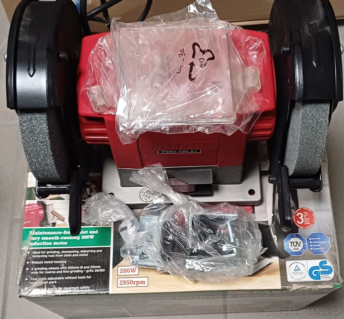 Bruska stolní dvoukotoučová - 4