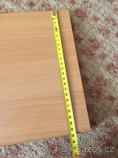 Nový dřevěný vnitřní parapet světle hnědý/Atyp 141x25 cm - 4