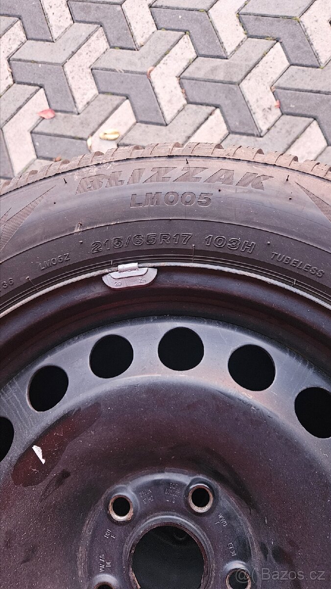 Plechové disky R17 - 4