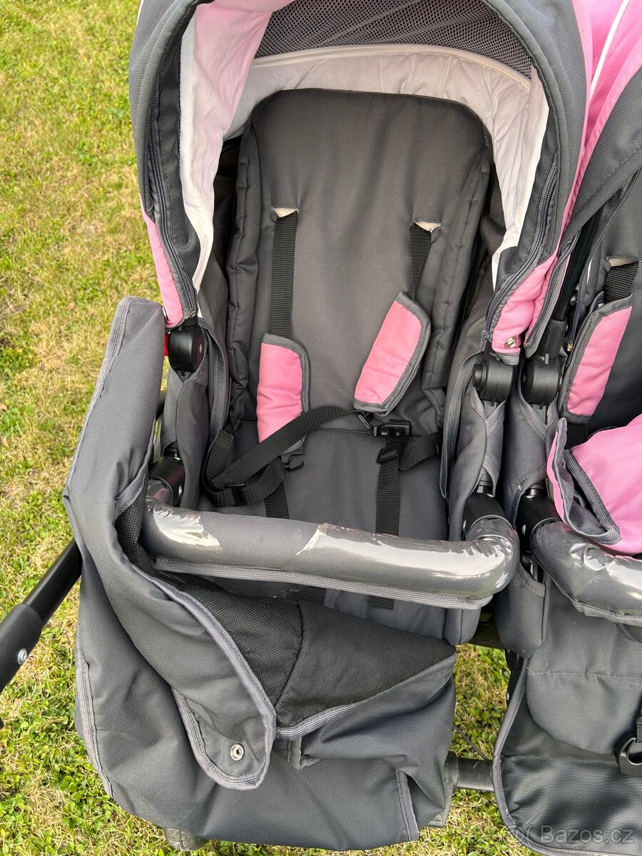 Kočárek pro dvojčata Dorjan - 4
