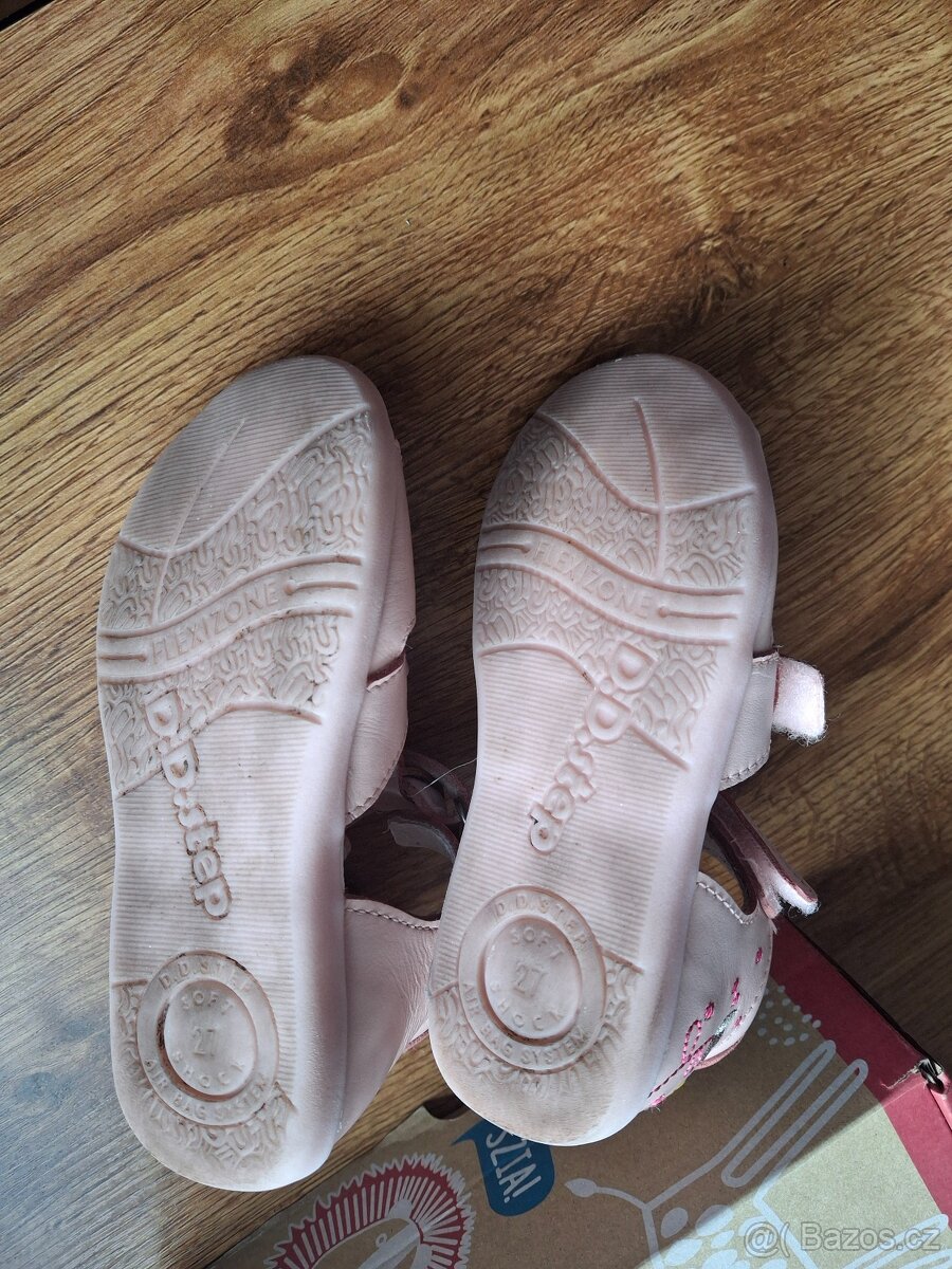 Dívčí sandálky DDstep vel.27 - 4