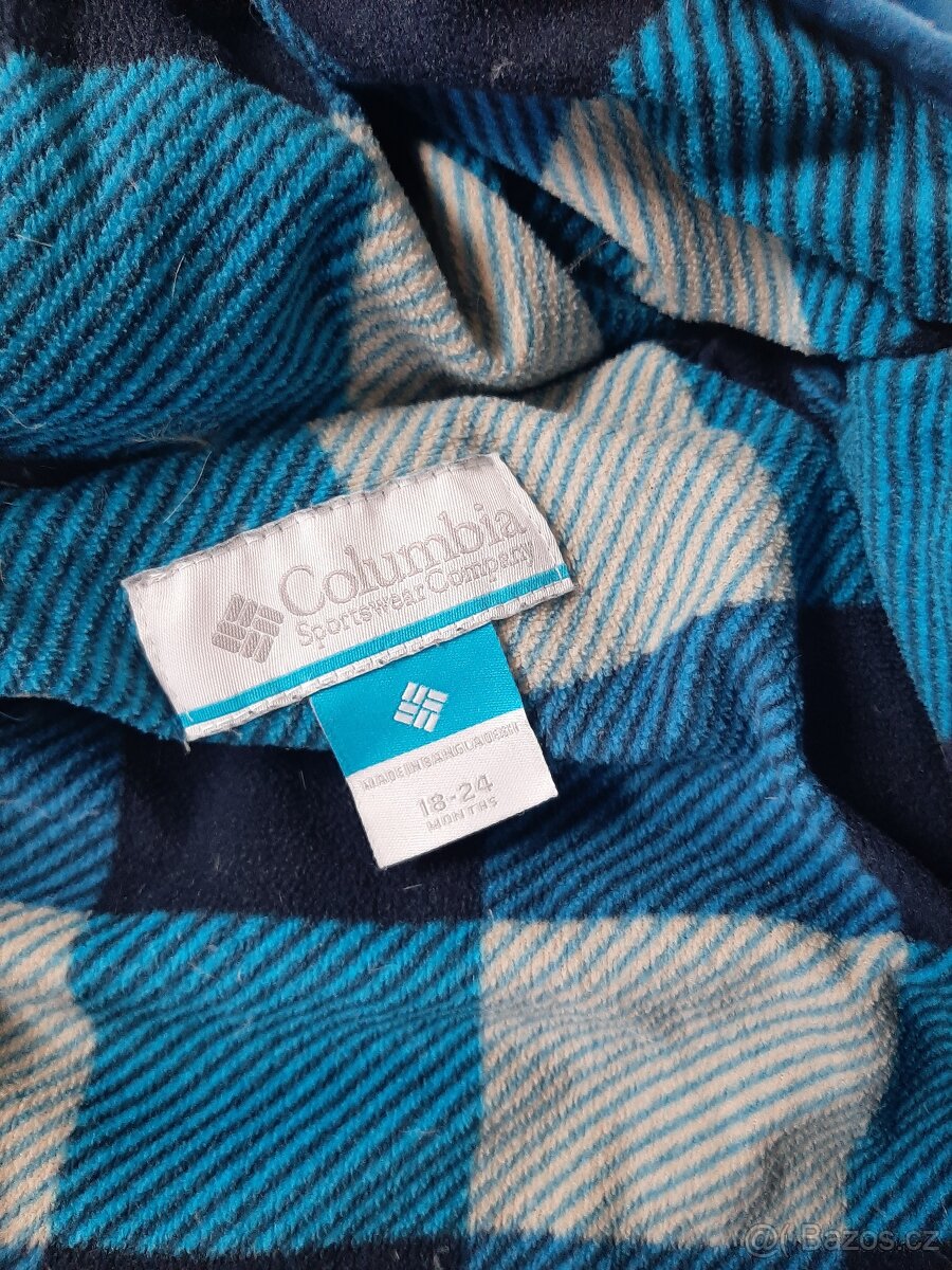 Modrá péřová kombinéza Columbia, 18-24 měsíců - 4