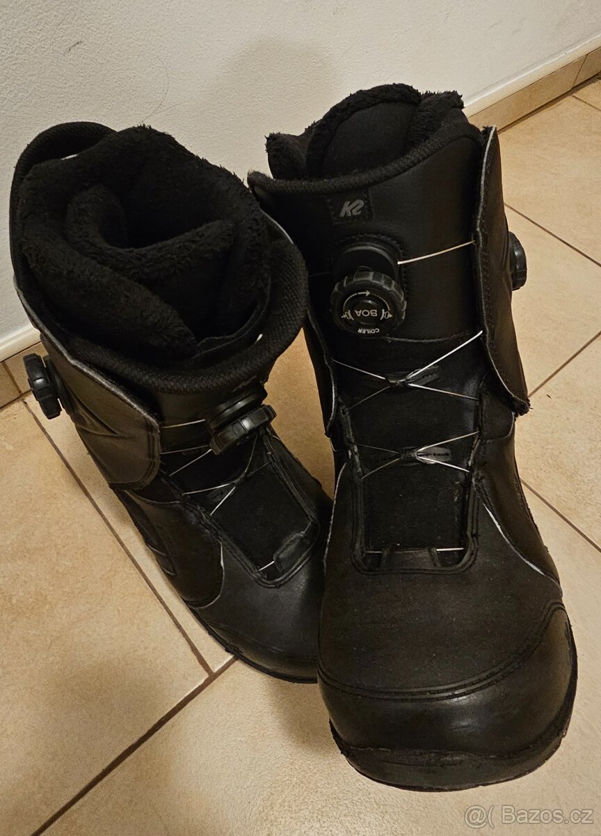 Snowboard 146 + boty - 4