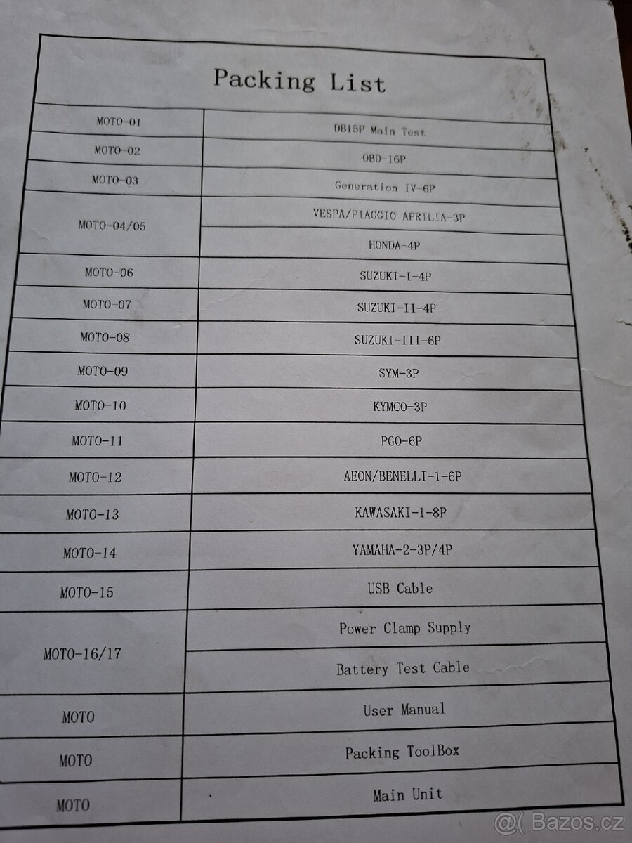 Motocyklovy skener - 4