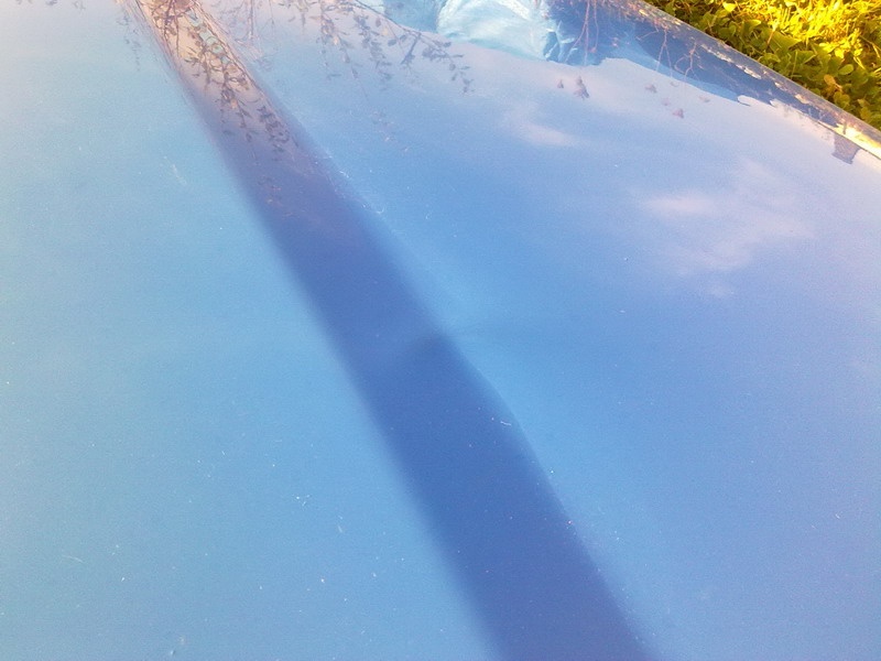 BMW e36 kapota modrá santorinblau II - 4