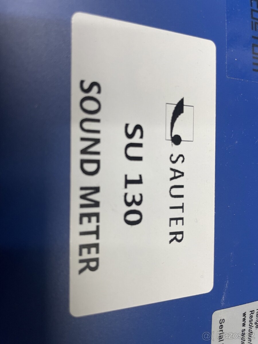 meric hluku Sauter - Sleva - 4