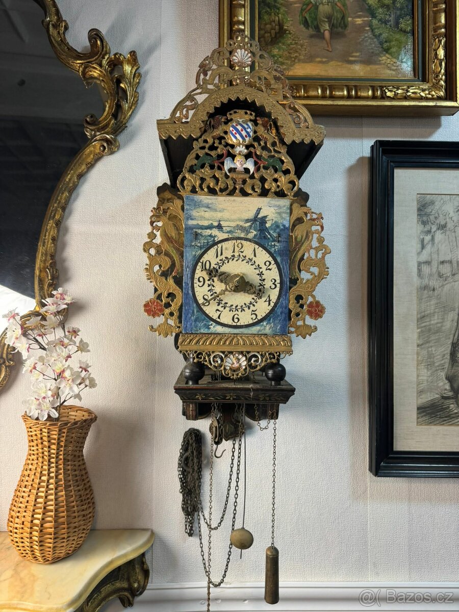 Fríské nástěnné hodiny (141059) - 4