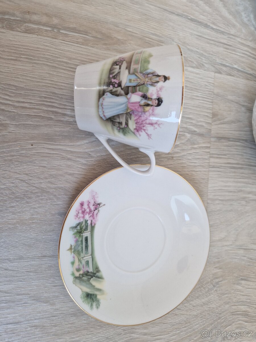 Čínský porcelán - set - 4
