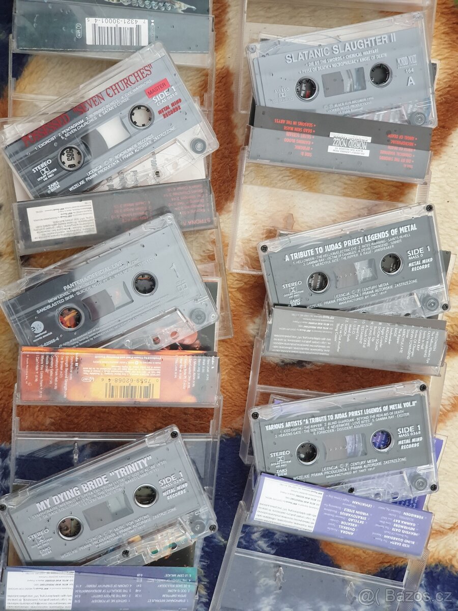Prodám originální kazety MC- Death, thrash METAL - 4
