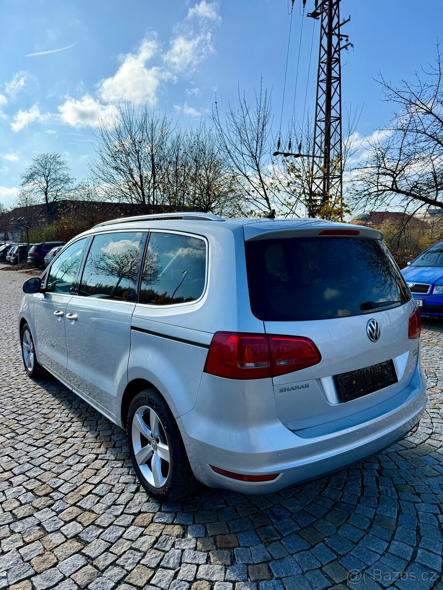 VW Sharan 2.0 TDI 4-motion Alcantara, Webasto - 4