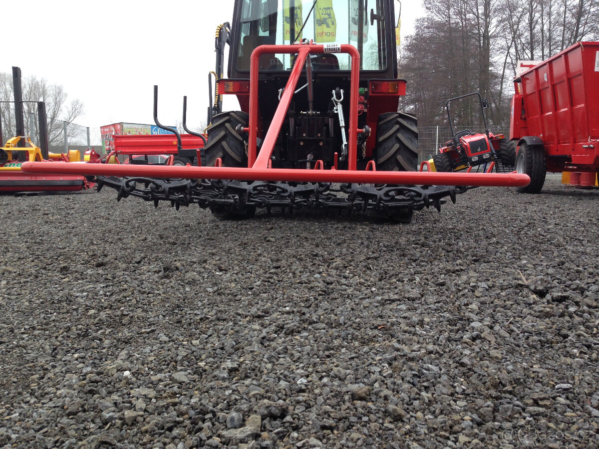 Luční brány za traktor, malotraktor - záběr 2 metry - 4