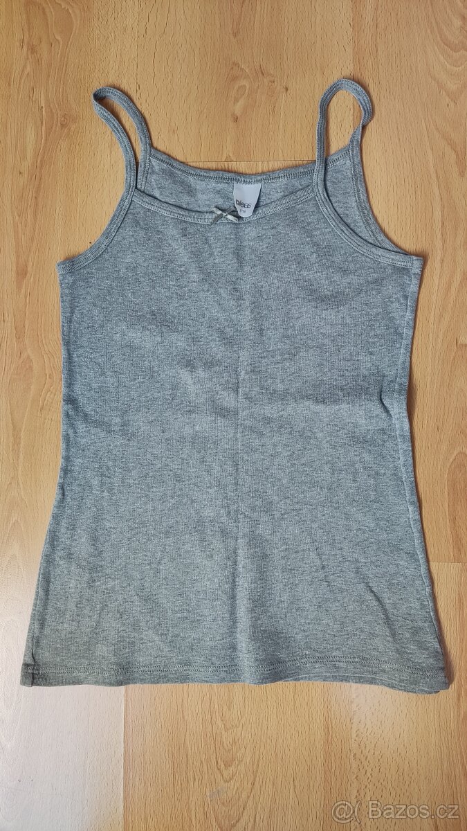 Dívčí letní tílka 2x 164, 2x 158, 2x 152/158 - 4