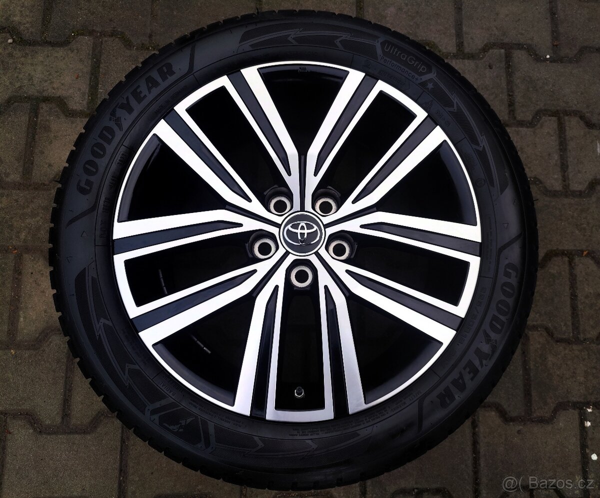 Alu kola originál Toyota Corolla Cross 5x114,3 R18 NOVÁ SADA - 4
