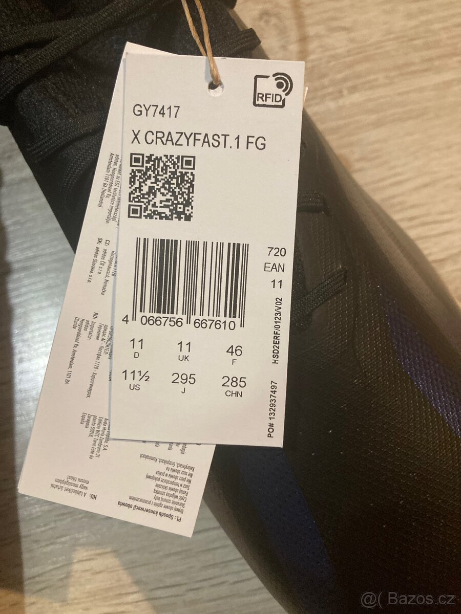 Kopačky Adidas Crazyfast 1 FG - 4