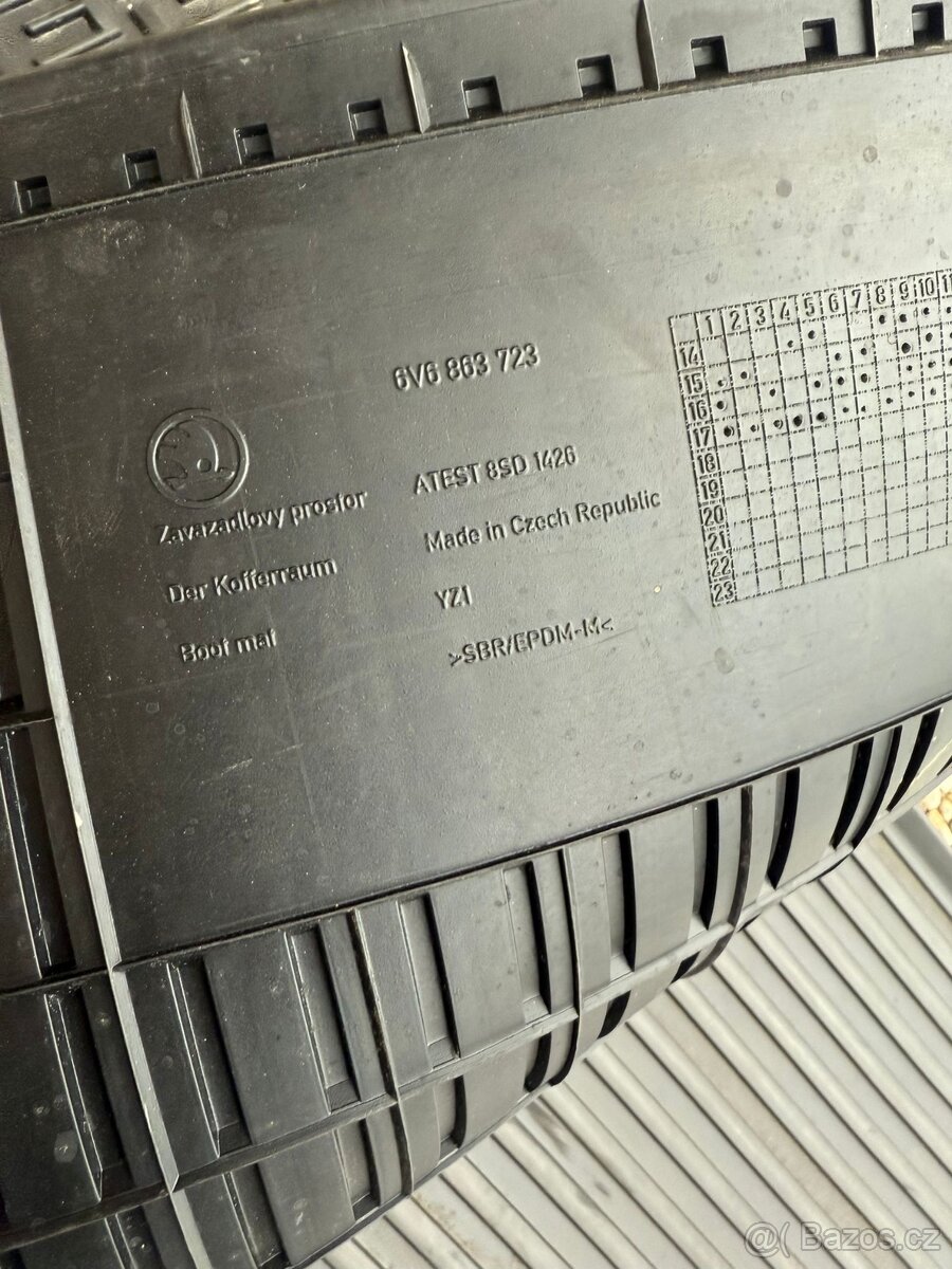 Gumová vana Škoda Fabia III - 4