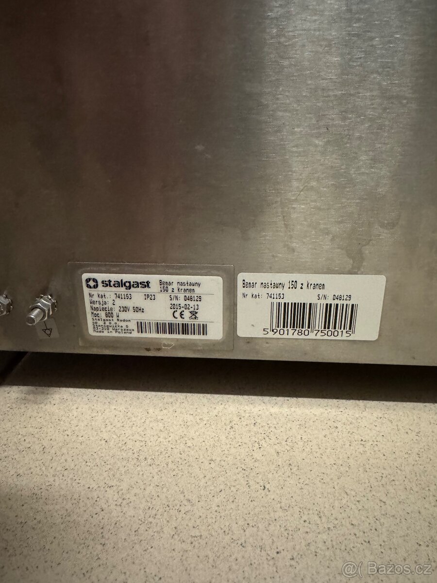 Ohřívací vana Stalgast - 4