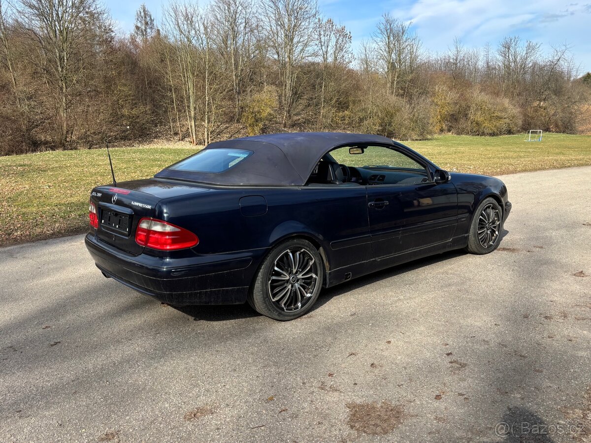 Mercedes CLK cabrio 200 kompressor manuál - 4