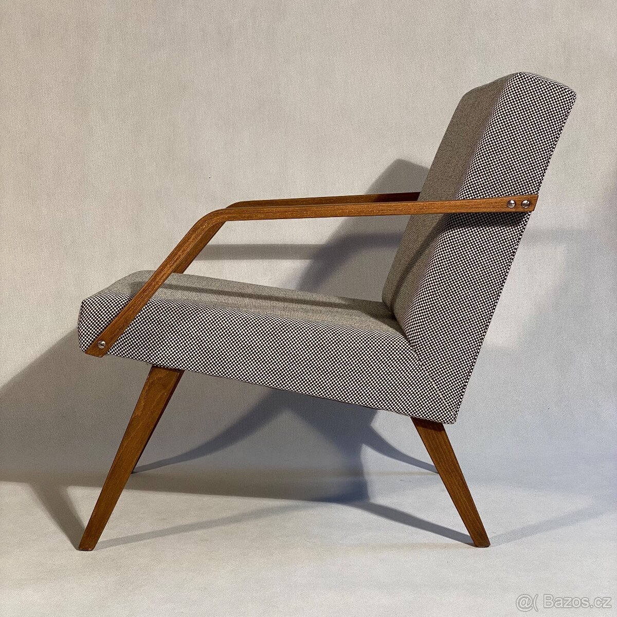 Retro kreslo Mier Topoľčany - 4