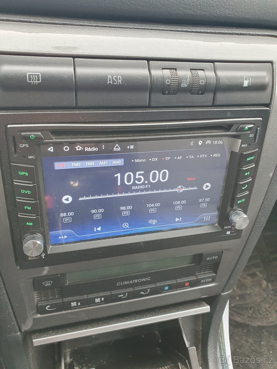 autoradio škoda octavia 1 2din wifi,bluetooth ,navigace - 4