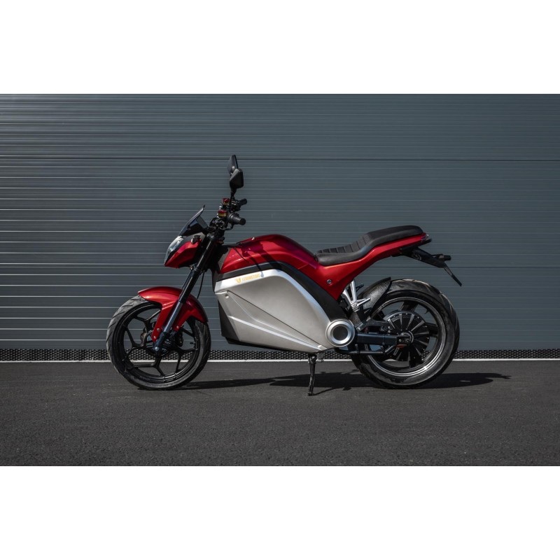 Elektrická motorka Leramotors Lancaster 3000W, červená