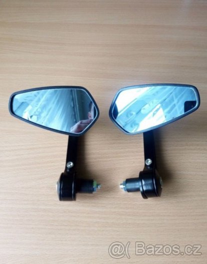 Zrcátka do řidítek hranatá - 4