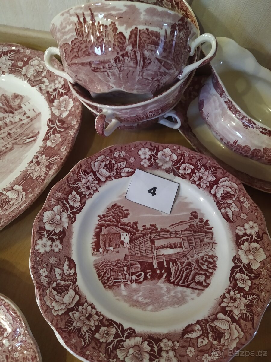 Anglický porcelán č.4 jednotlivé ceny v popise - 4