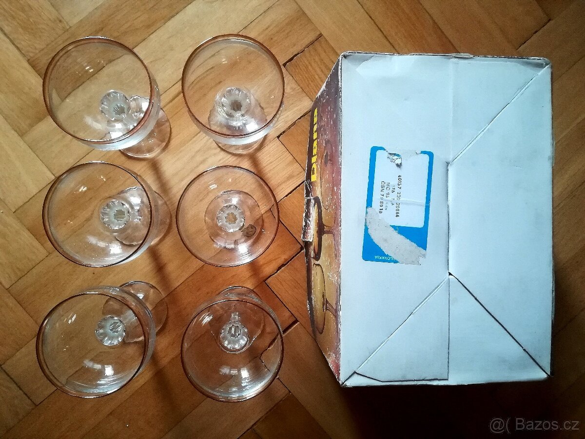 6 skleniček DIANA - 4