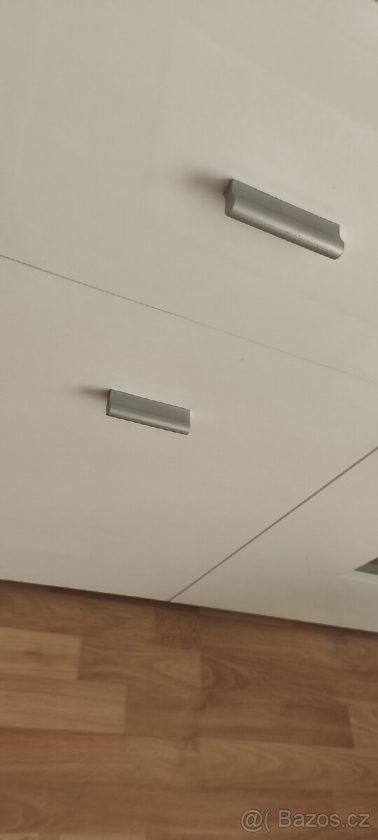 Komoda skříňka pod TV bila 150cmx90cm - 4